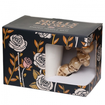 Kaffeebecher Totenkopf Tasse Skull Becher